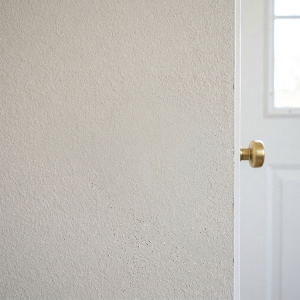 After: Professionally repaired flawless drywall