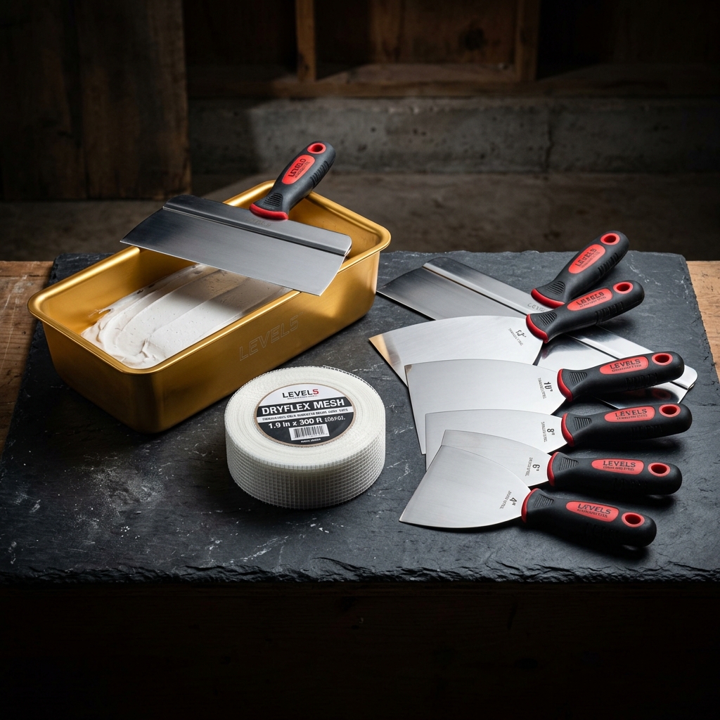 Drywall finishing tools
